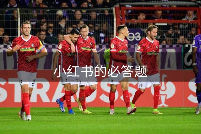 小红书的必答题