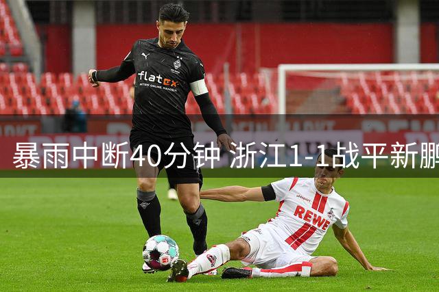 暴雨中断40分钟 浙江1-1战平新鹏城